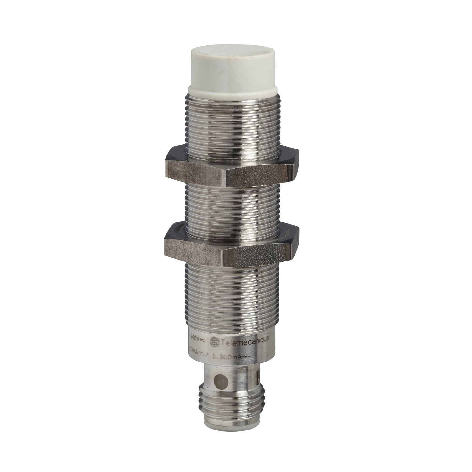 Inductive proximity sensors XS, inductive sensor XS2 M18, L72mm, stainless, Sn12mm, 24...240VAC/DC, 1/2"