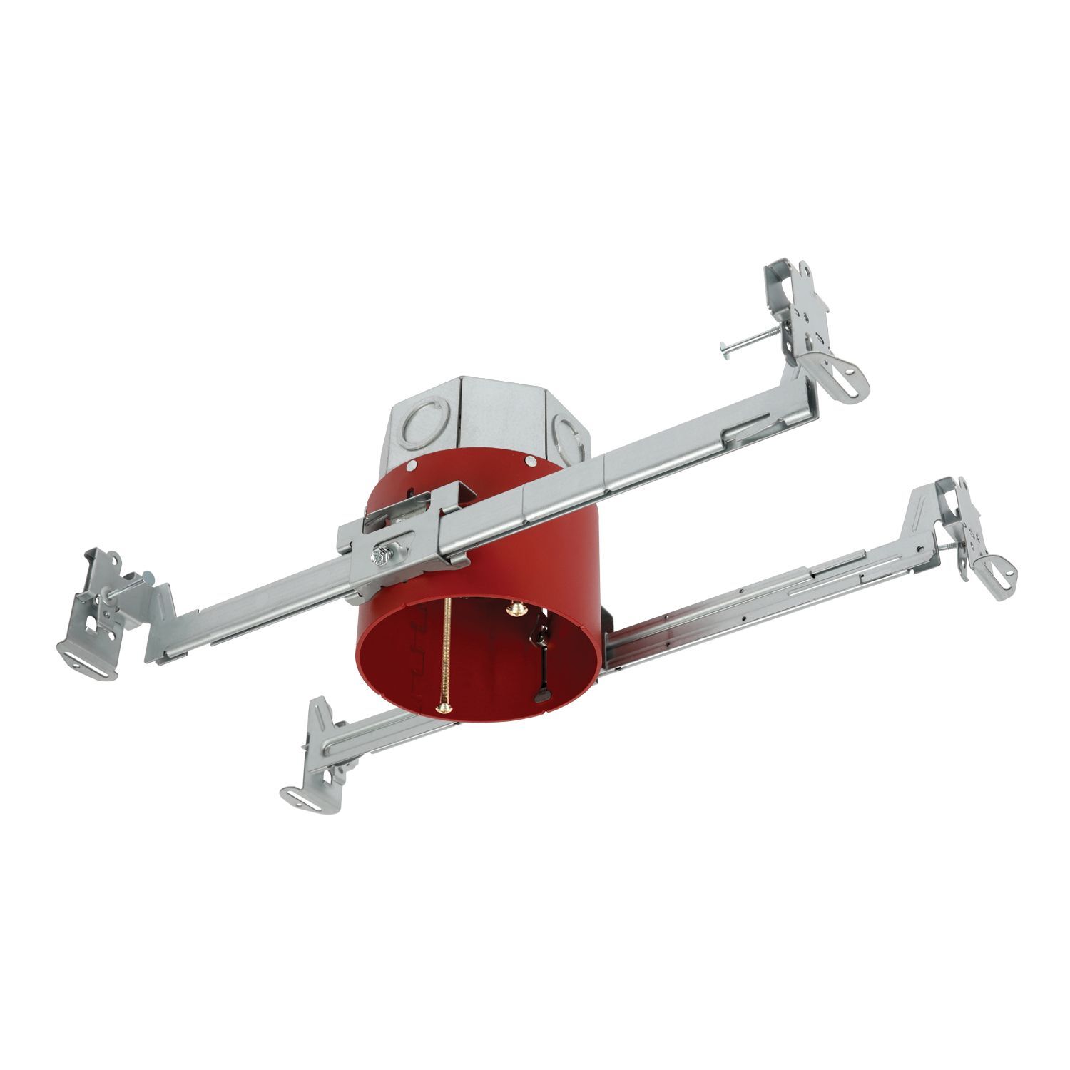4-inch Junction Box Housing for use in standard or fire-rated ceilings.