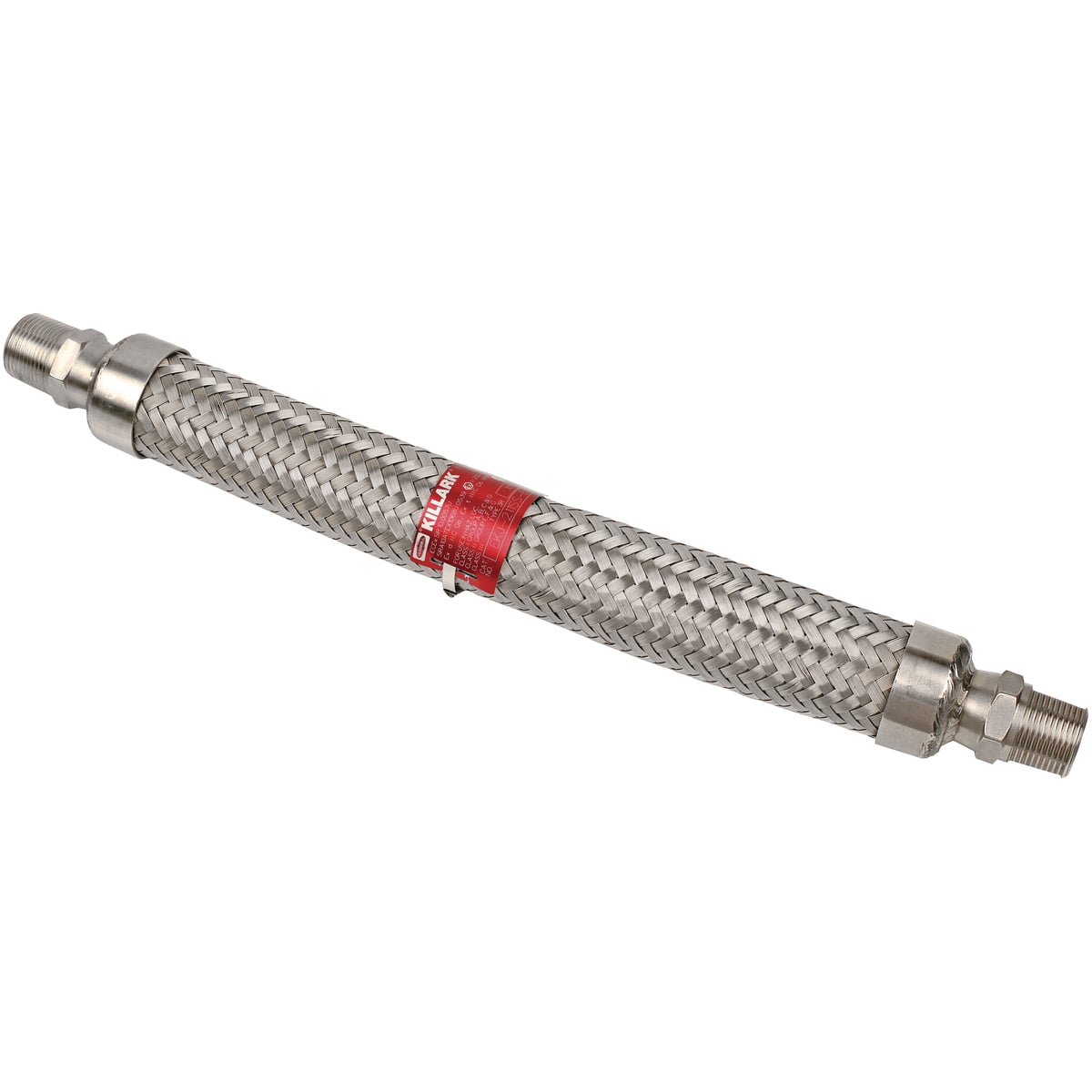 1/2" x 16" Flexible Coupling, Stainless Steel, Quad Listed