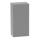 Screw-Cover Enclosure Type 1 no Knockouts, 36x24x6, Gray, Steel