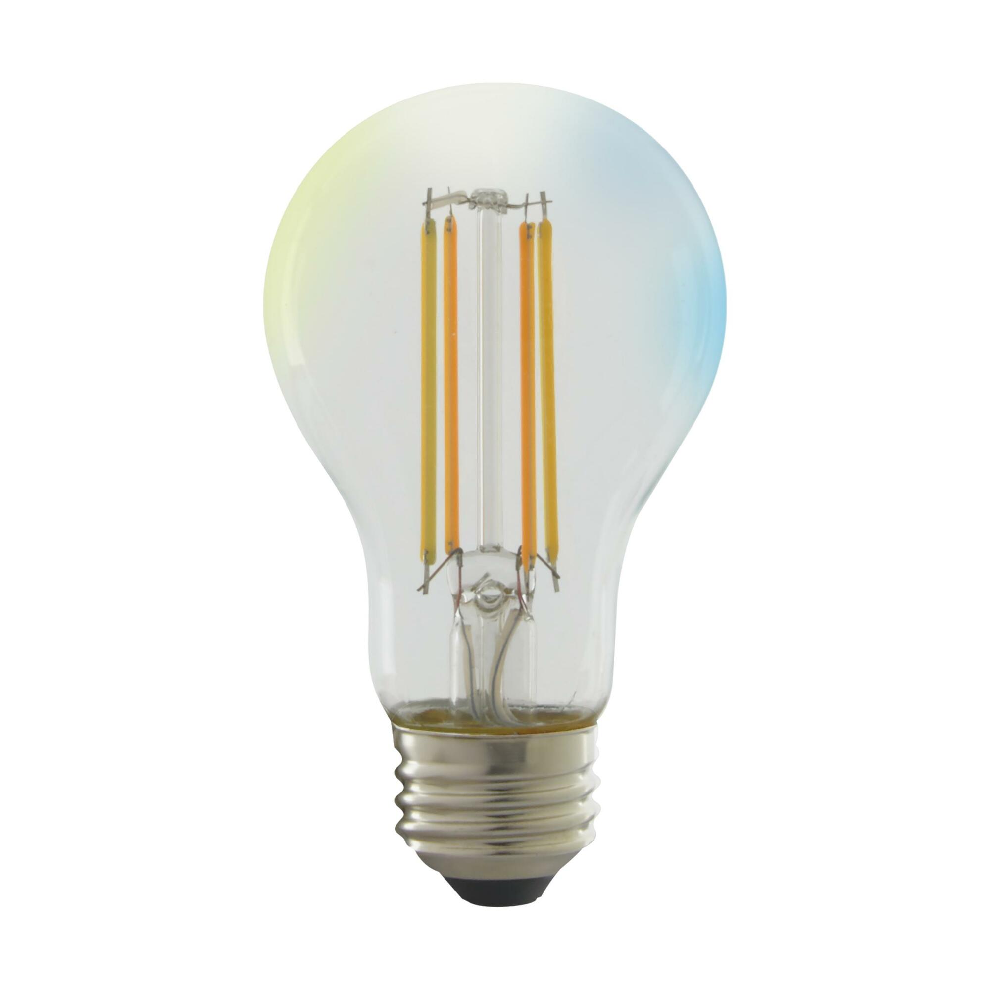 5 Watt - A19 LED Lamp - Tunable White - Clear - Starfish IOT - 120 Volts - 450 Lumens