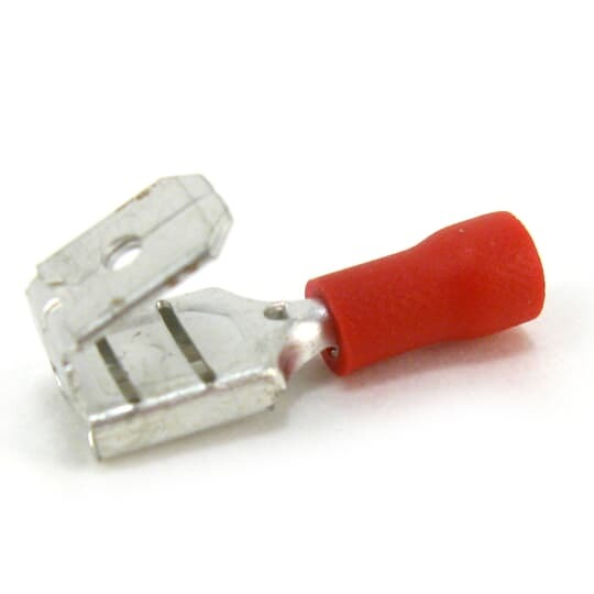 Insulated Vinyl Piggy Back - 250 Series Disconnects for Wire Range 22-16, Red, Canister