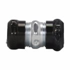 Eaton Crouse-Hinds series raintight compression coupling, EMT, Steel, 1/2"