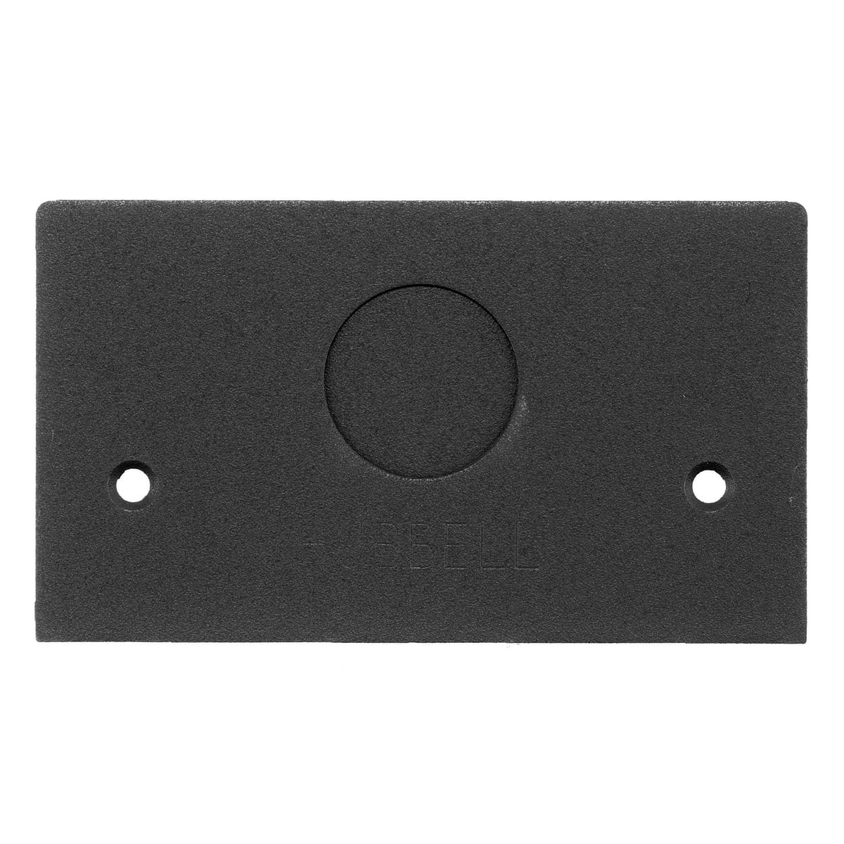 Fire-Rated Poke-Through Pedestal Face Plate, " KO