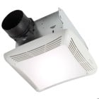 NuTone 50 CFM Ventilation fan with Incandescent Light, 2.5 Sones with Transparent Polymeric Lens