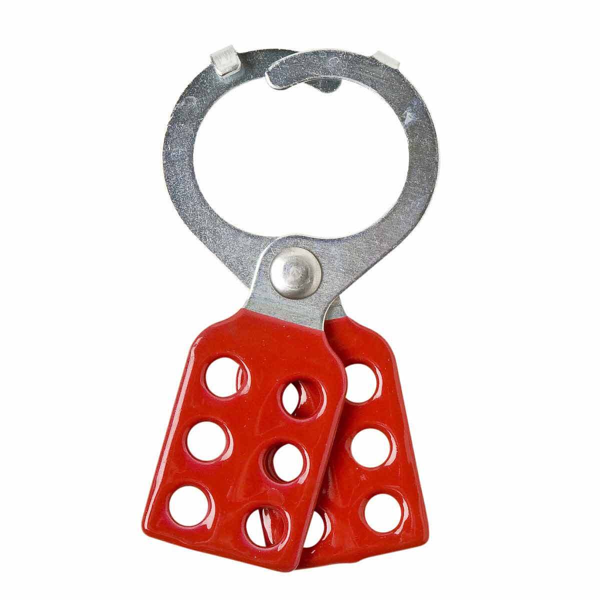 STEEL HASPS WITH TABS, 1.5" DIA