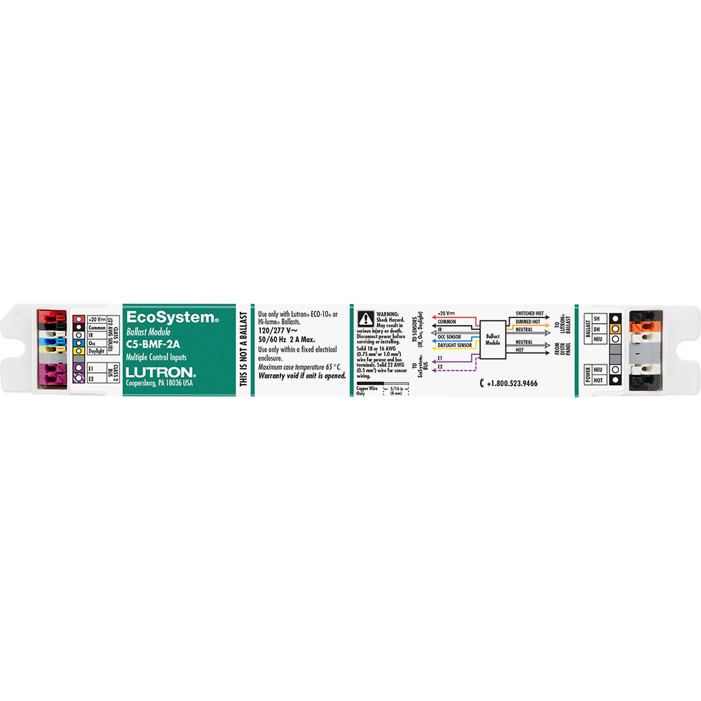 EcoSystem Fixture Mountable Ballast Module for 3-wire Fluorescent Ballasts