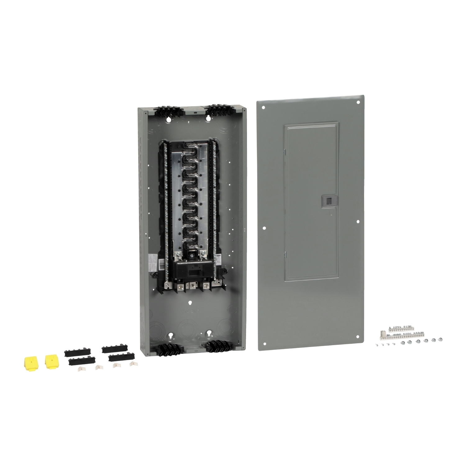 HOM3060M200PQC Homeline Load center, Homeline, 1 phase, 30 spaces, 60 circuits, 200A convertible main breaker, PoN, NEMA1, Qwik-grip