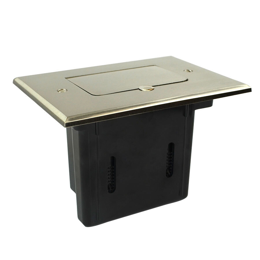 24 ADJ FLR BOX RCT NI FLP CVR DEC DVC