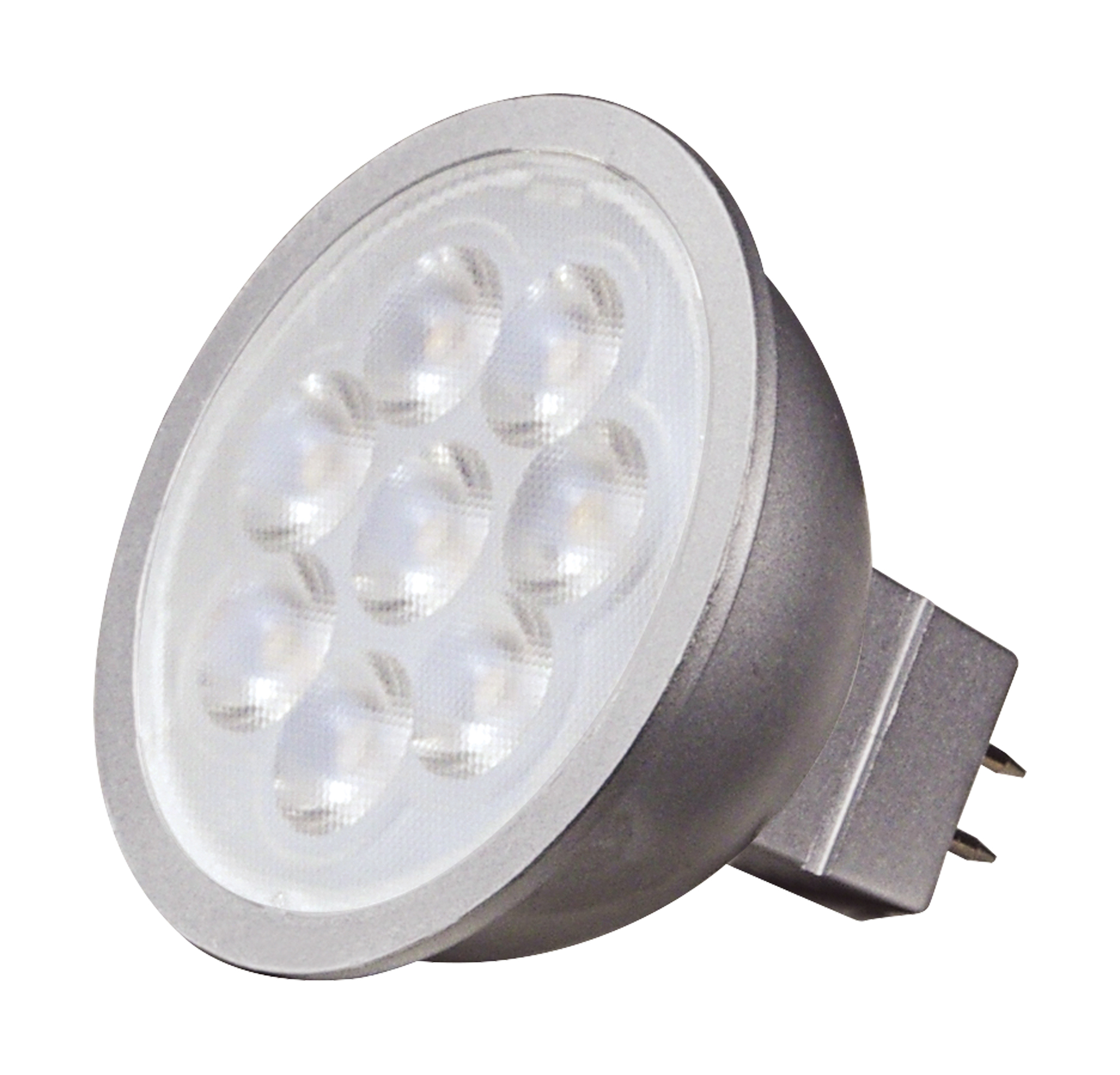 6.5 Watt MR16 LED Lamp - 2700K GU5.3 Base 25 Degree Beam Angle 12 Volts