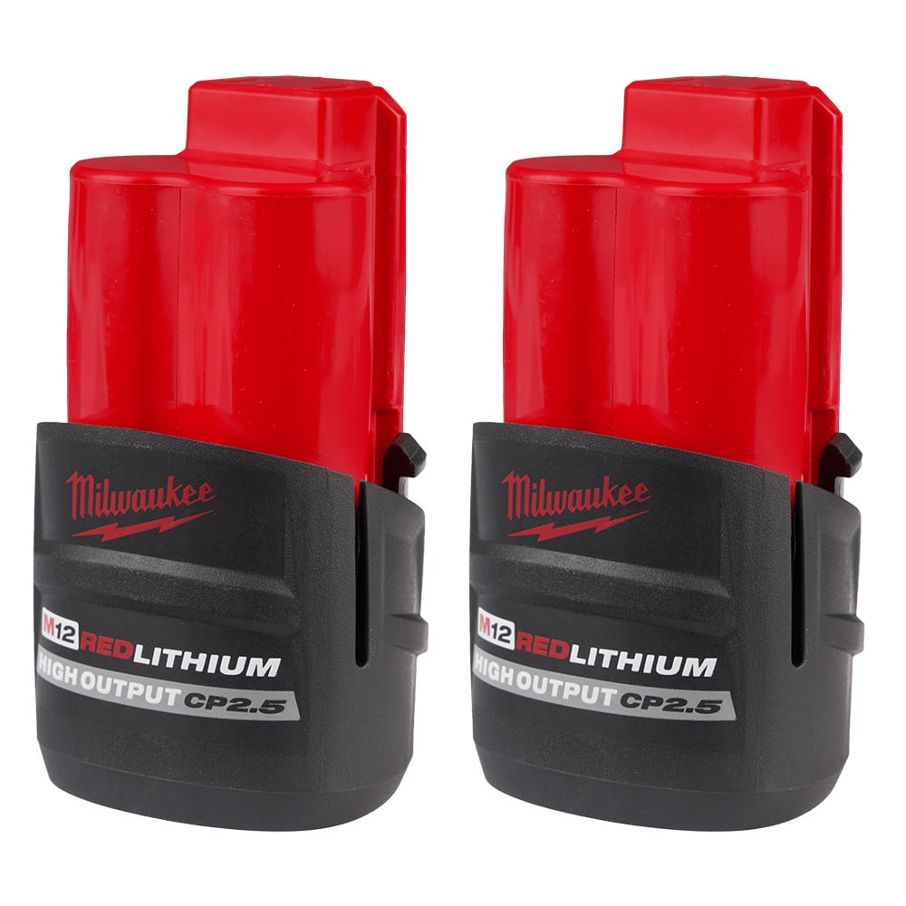 M12 HIGH OUTPUT CP2.5 Battery 2PK