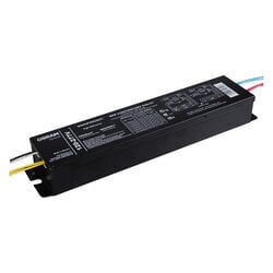 2 lamp 8 foot, T8HO High Efficiency Programmed Rapid Start electronic ballast, universal voltage, normal ballast factor, high ambient temp., banded 10 pk
