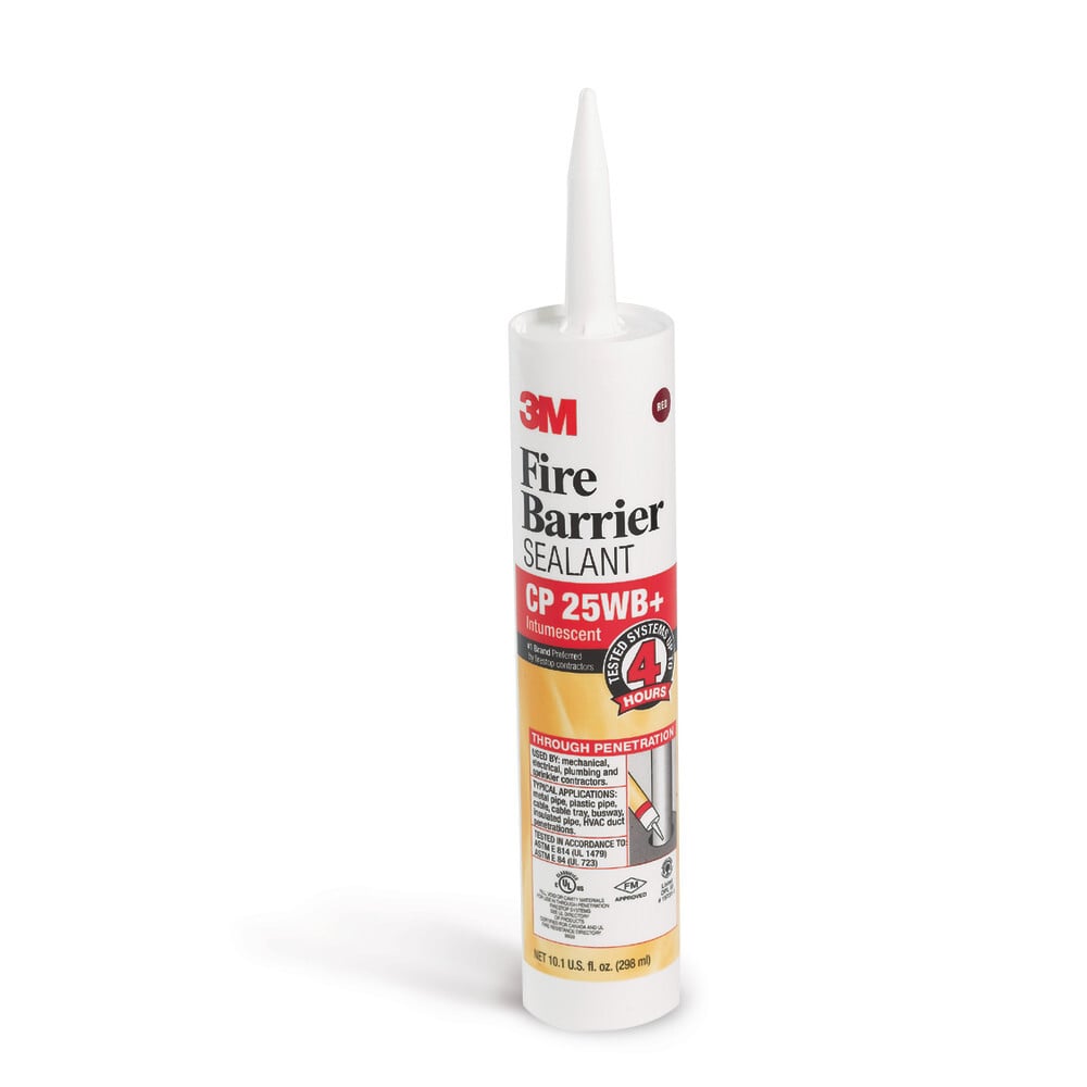 3M(TM) Fire Barrier Sealant CP 25WB&#x2B;, 10.1 fl. oz., Cartridge, 12/case