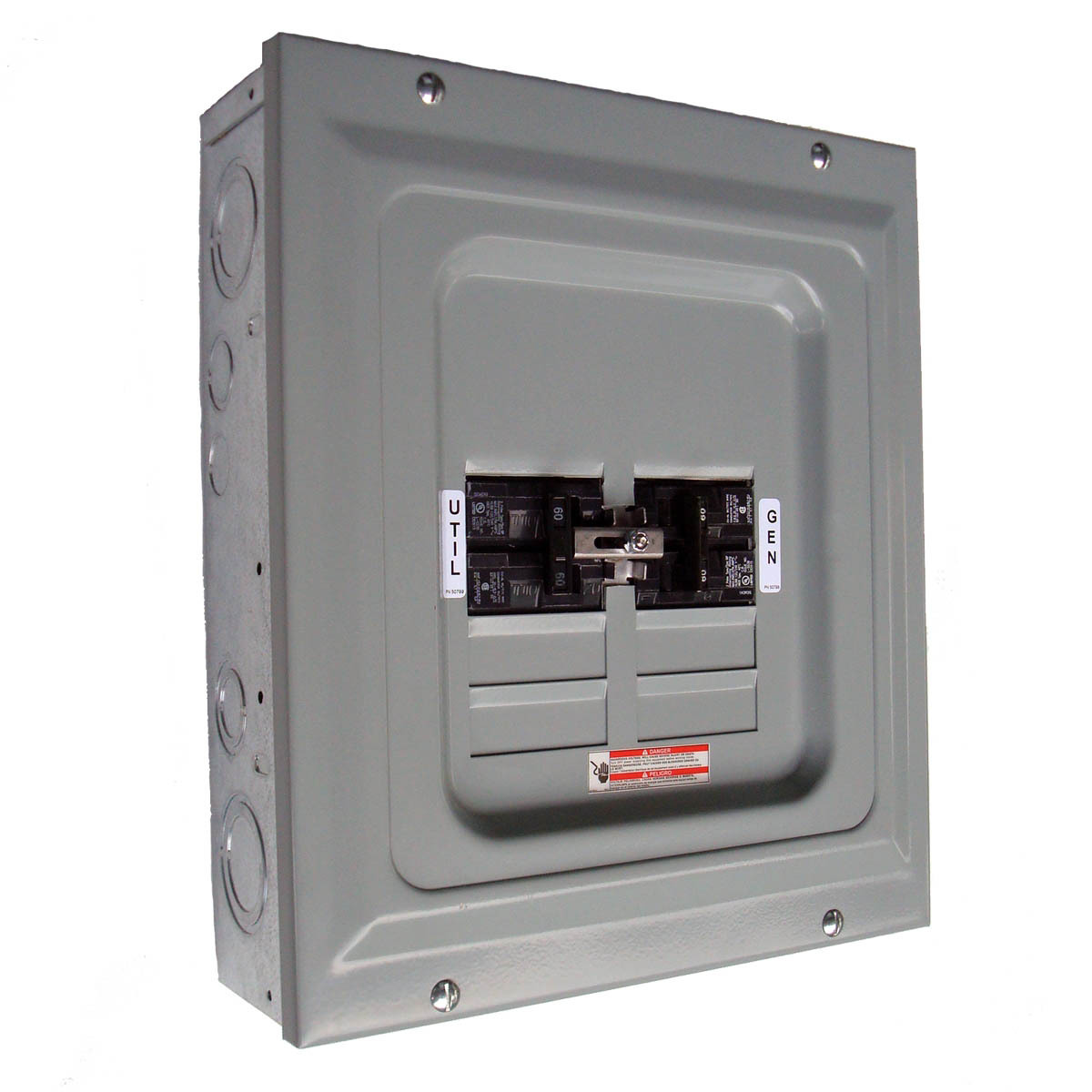6333 60-Amp Single-Load Manual Transfer Switch