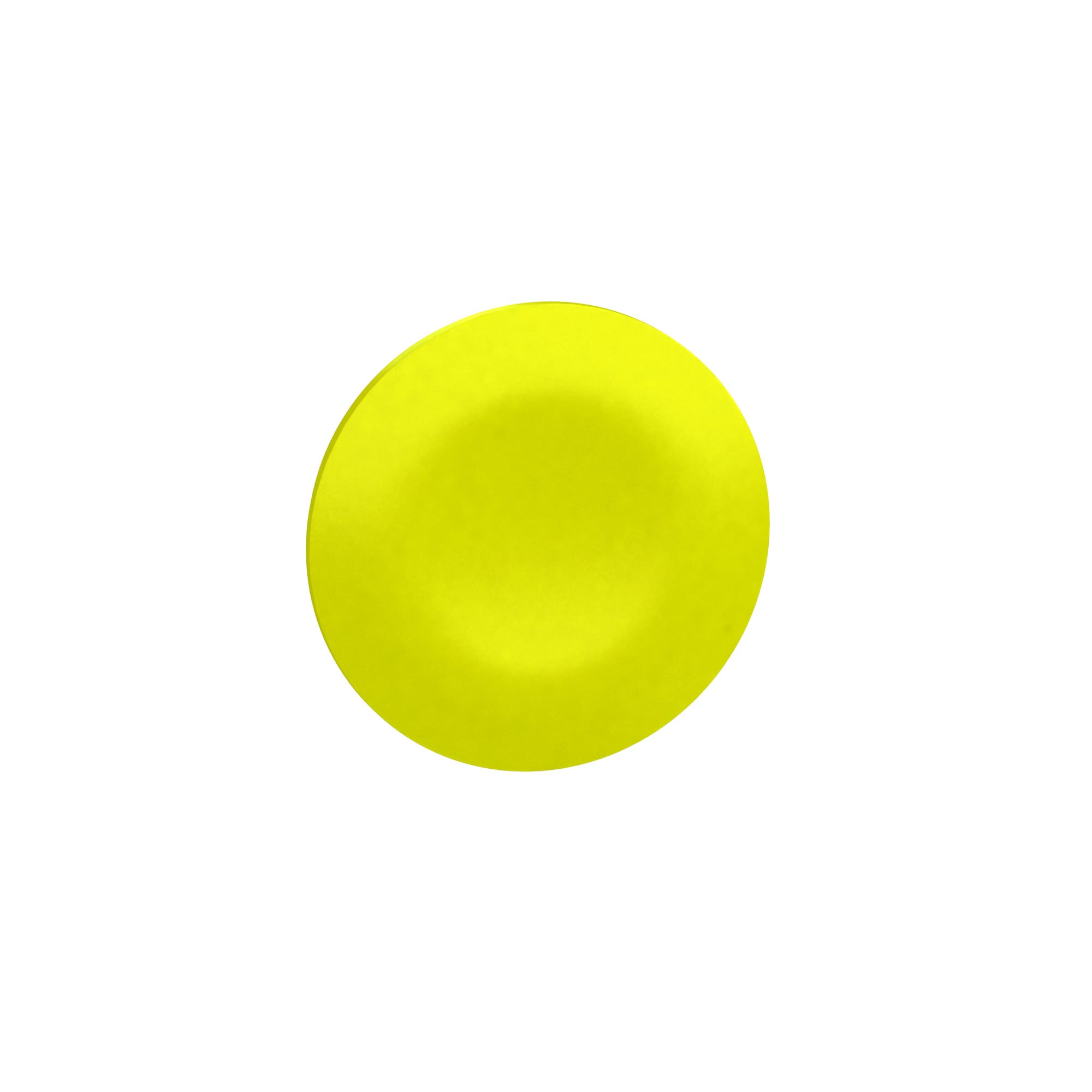 yellow cap unmarked for rectangular multiple-headed pushbutton 22