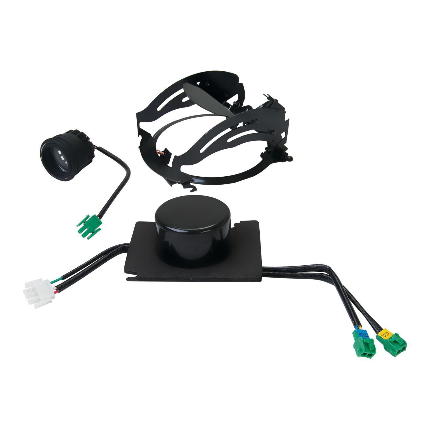 4" Square Adjustable MR16 Low Voltage Module