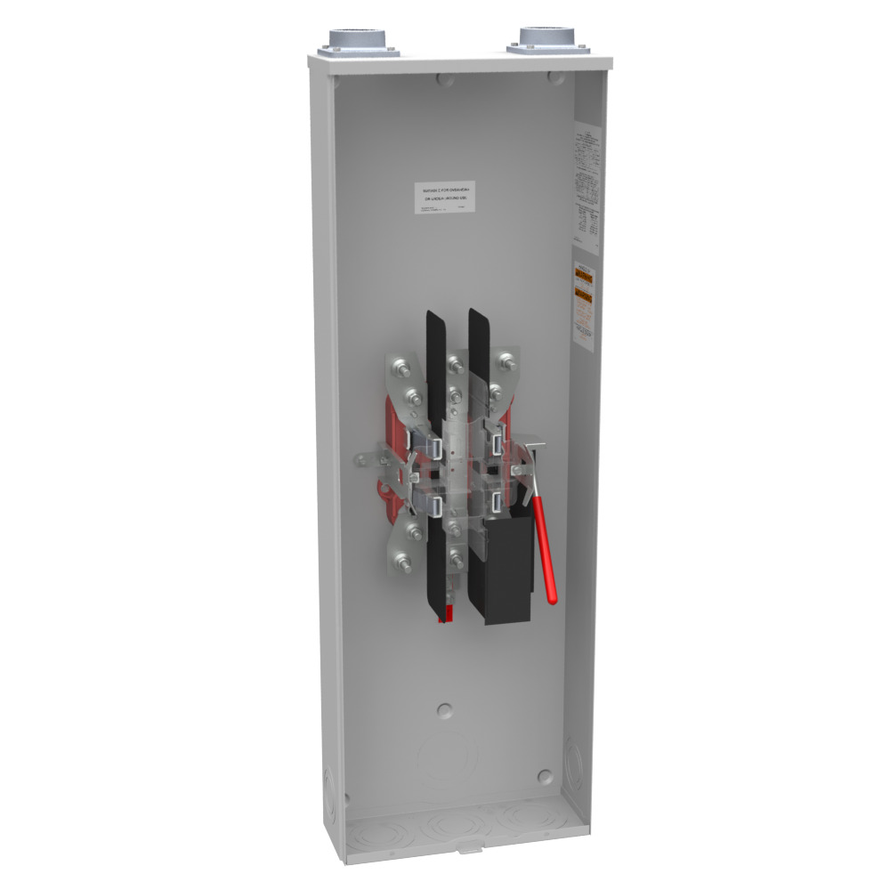 U1079-DTL 4 Term, Ringless, 2-2 inch Hub, Lever Bypass