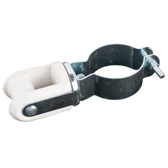 2-1/2 inch pipe mounted wire holder.