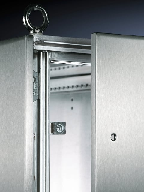 Side panels, screw-fastened, stainless steel, for TS