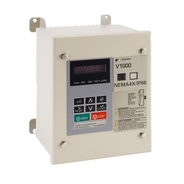 CIMR-VU4A0009GAA 5 HP 480V 3 Phase NEMA 4X Enclosed Variable Frequency Drive