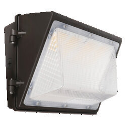 WALPAK7A, WATTAGE SELECTABLE 45/65/80, 120 277V, 0 10V DIM, 80 CRI, CCT SELECTABLE 3000/4000/5000, BRONZE, PHOTOCELL