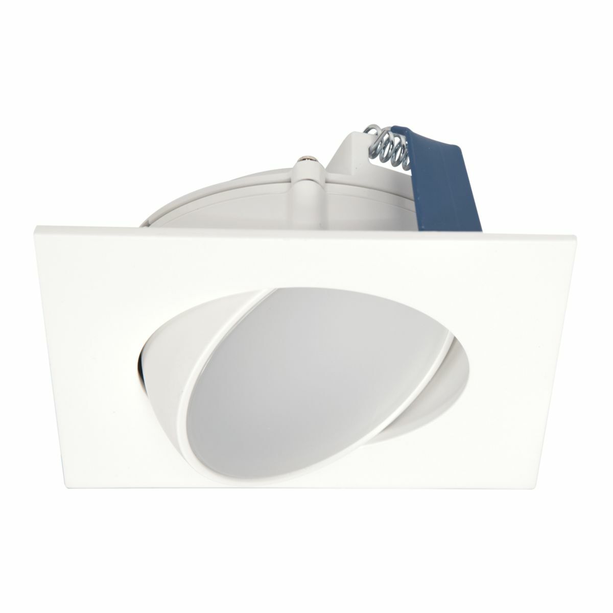 4" Field Selectable Adjustable Square Directional, 600lm, Matte White