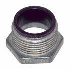 Eaton Crouse-Hinds series conduit bushed (chase) nipple, Rigid/IMC, Insulated, Zinc die cast, 2"