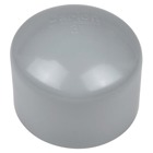 Pipe End Cap, Size 3 Inches, Material PVC, Color Gray, For use with Schedule 40 and 80 Conduit