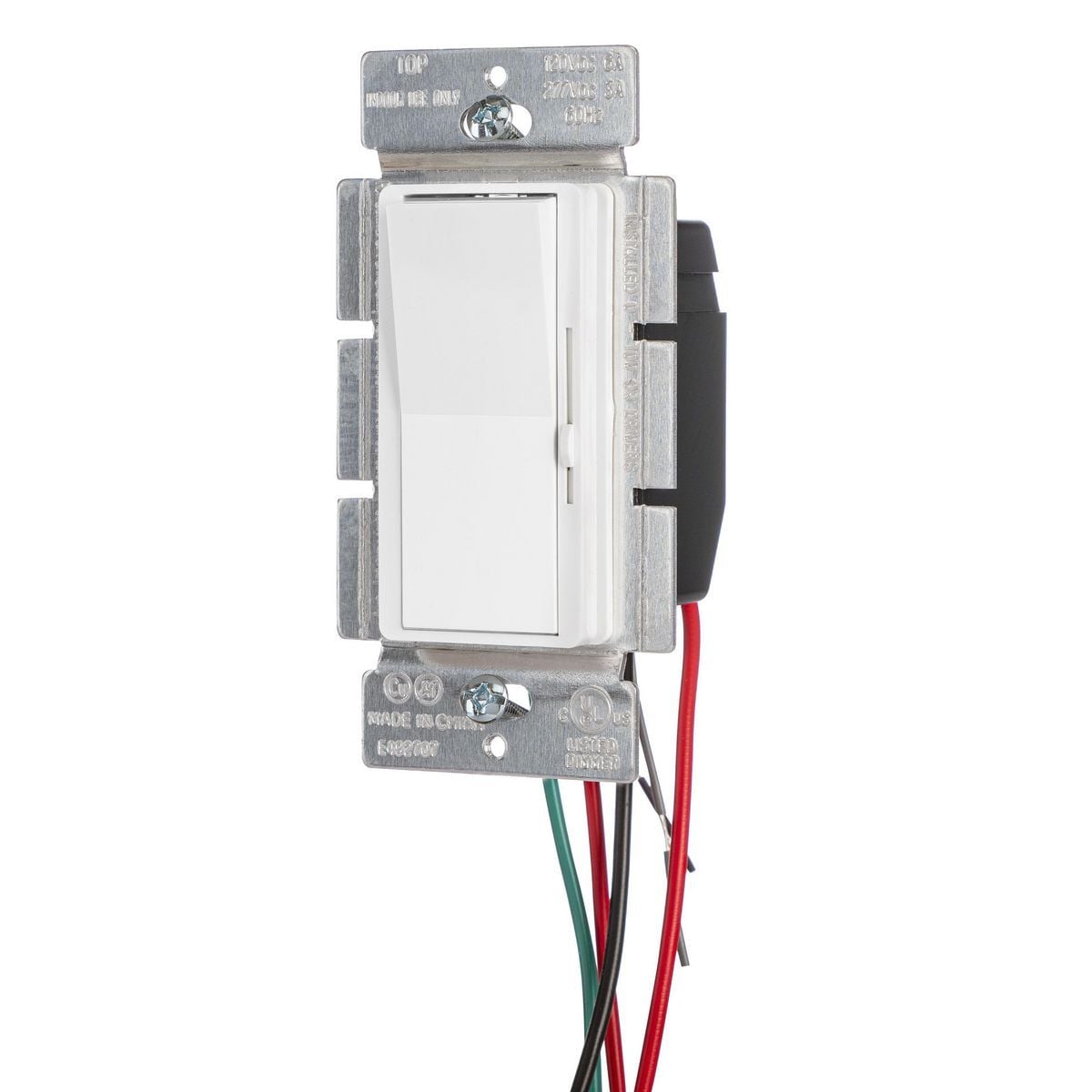 Take control of the lighting ambiance in your home while reducing your energy footprint by combining our Low Voltage Rocker Dimmer Switch with efficient LED light lamps. Designed to work with a range of ballasted LED lamps for Residential and Light Commercial usage. Customize the feel and comfort of your lighting with Hubbell's Residential Dimmers.