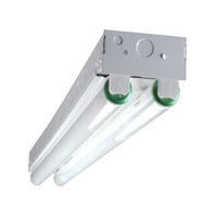 4 Ft. Double Row T8 Fluorescent Linear Strip Light Fixture