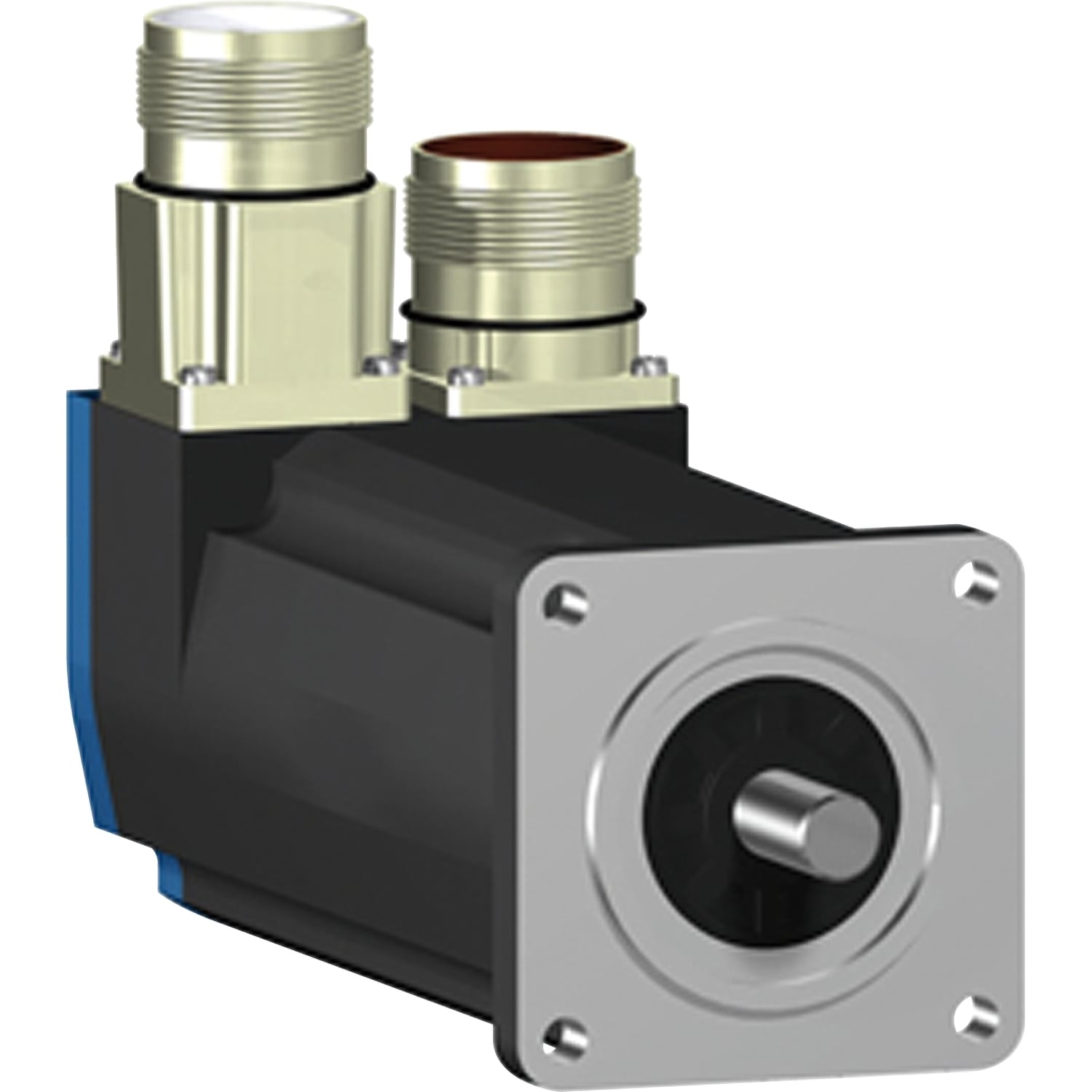 servo motor BSH, Lexium 05, 0.5N.m, 8000rpm, 55mm, keyed shaft, Sincos single turn, without brake, IP50, straight