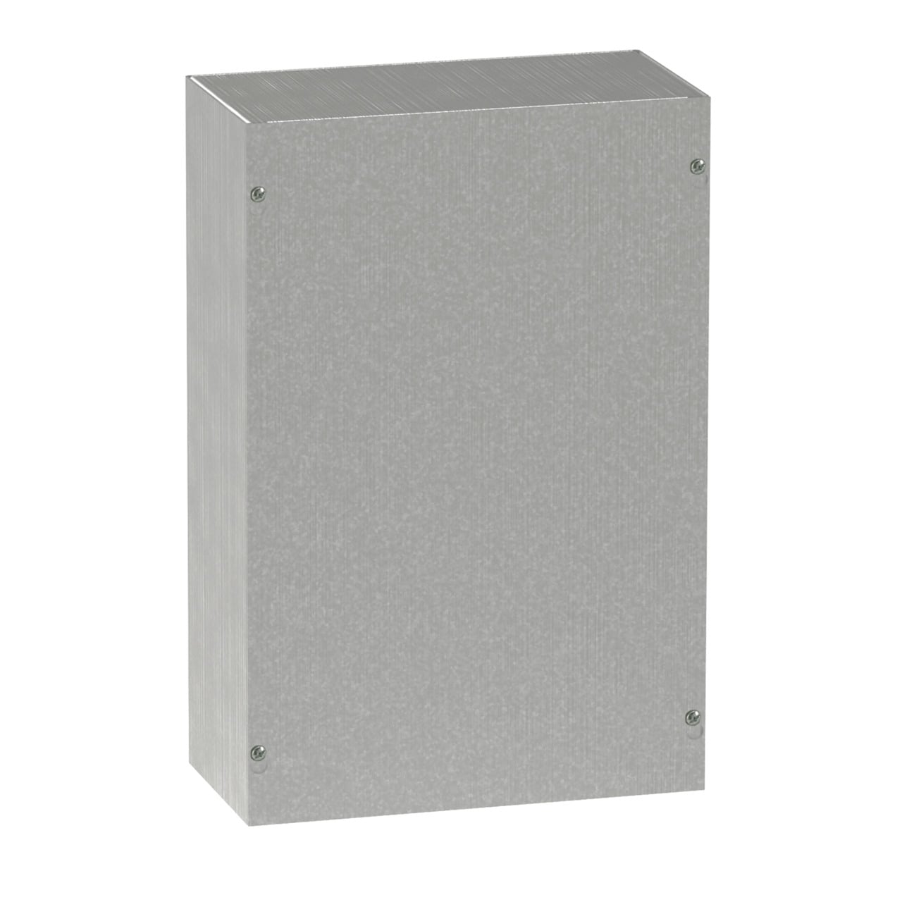 Screw-Cover Enclosure Type 1 no Knockouts, 24x24x8, Galvanized, Steel