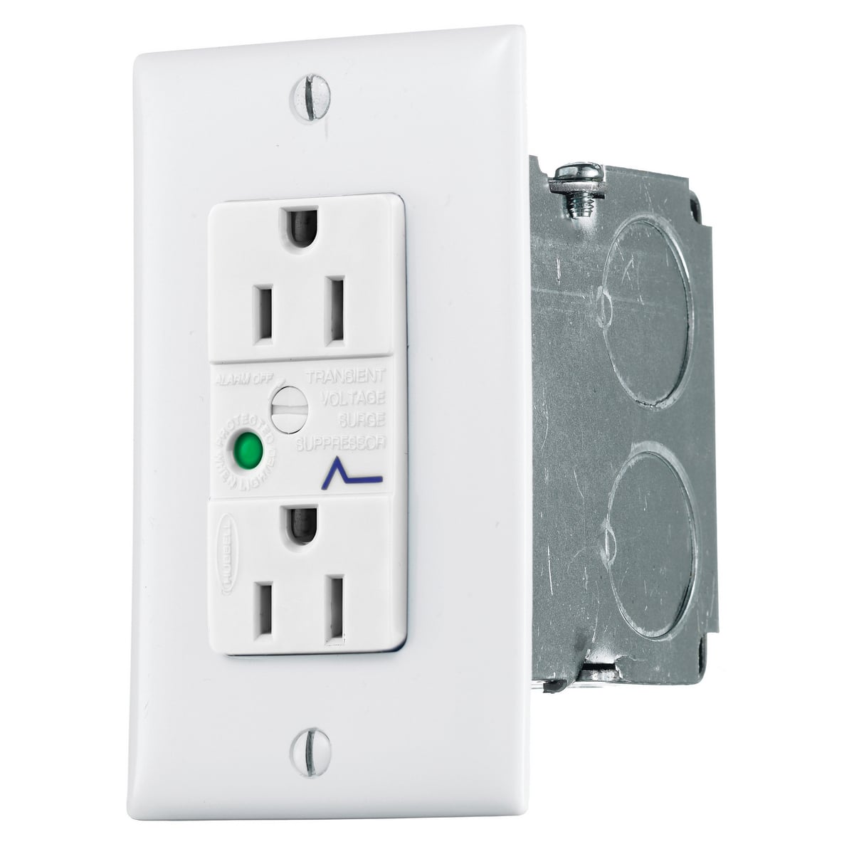 netSELECT Cabinet, Power Kit, 15A 120V AC, Duplex Surge