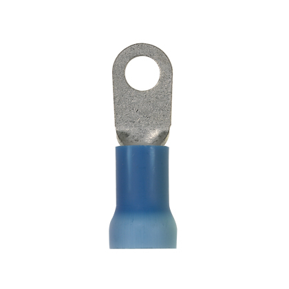 Ring Terminal, large wire, expanded viny