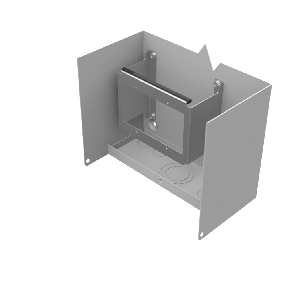 Receptacle Mounting Bridge Millenium 2 Pos