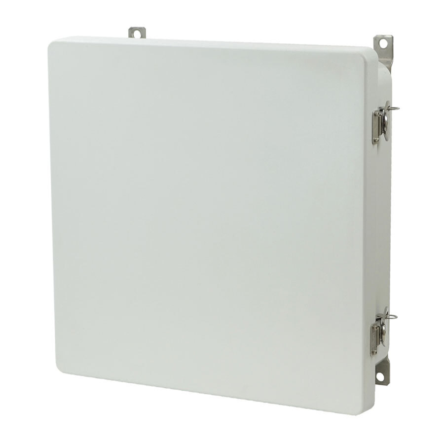 12X12X4 ENCLOSURE TWIST LATCH HINGED CVR