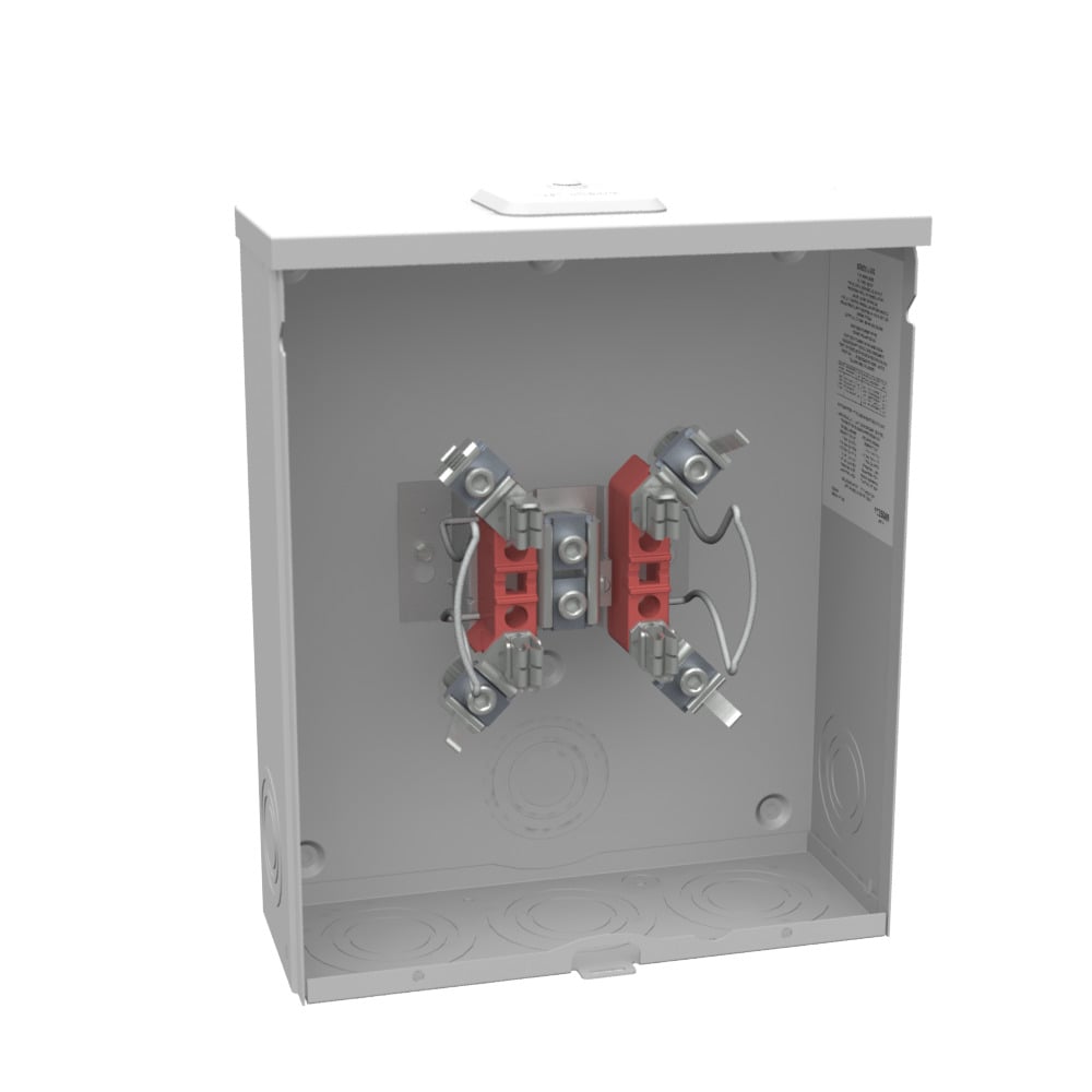 U7043-XL-TG-KK-ALT 4 Term, Ringless, Small Closing Plate, Triplex Ground, Horn Bypass, Alliant Energy, Wide Shell