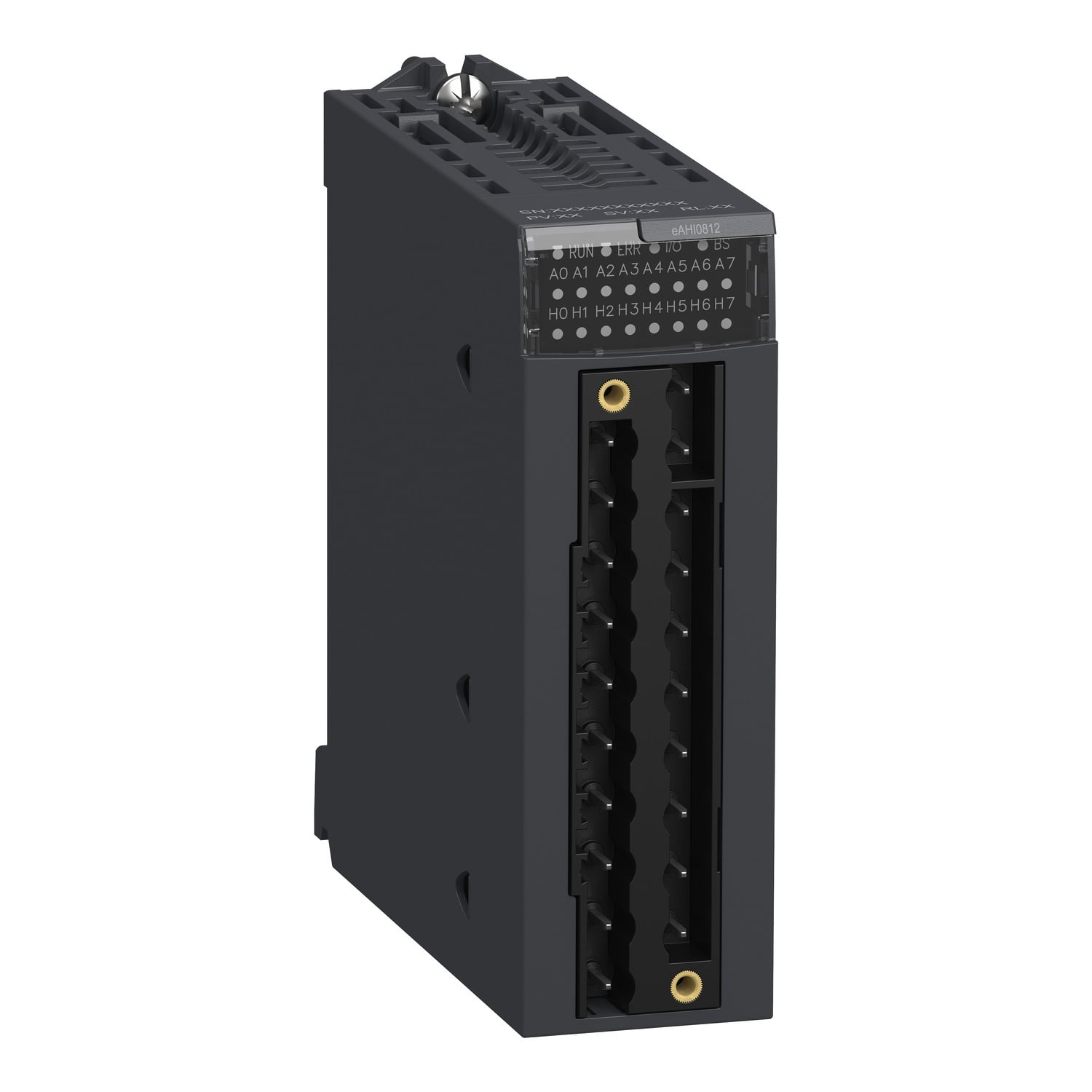 analog isolated high level input module, Modicon X80, 8 HART inputs, 4 to 20mA
