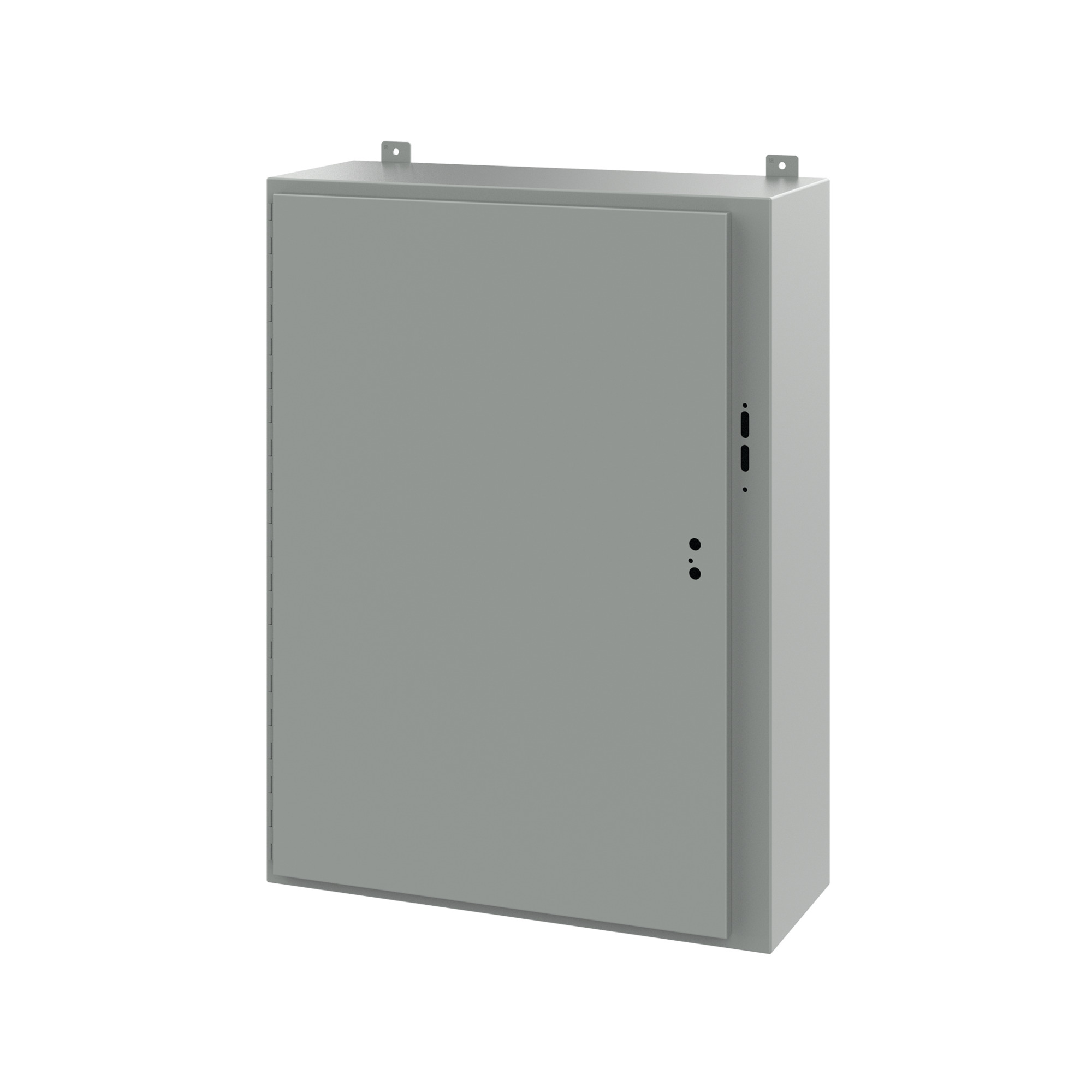 Disconnect Enclosure without Handle Type 12, 42.00x31.38x12.00, Gray, Steel