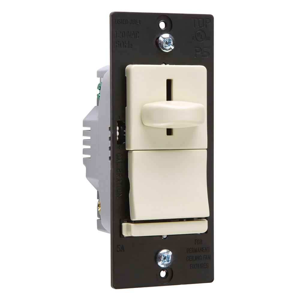 LSSC5PLA LS Series Fan Speed Control, Light Almond