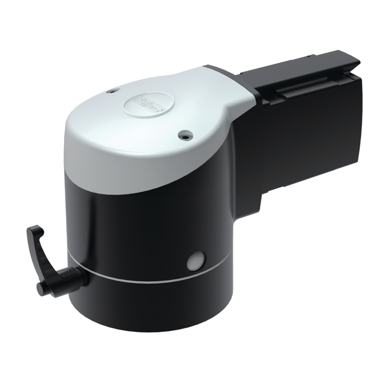 Syspend 281-Max Flange Elbow Coupling, 8.43x4.33x5.47, Black, Aluminum