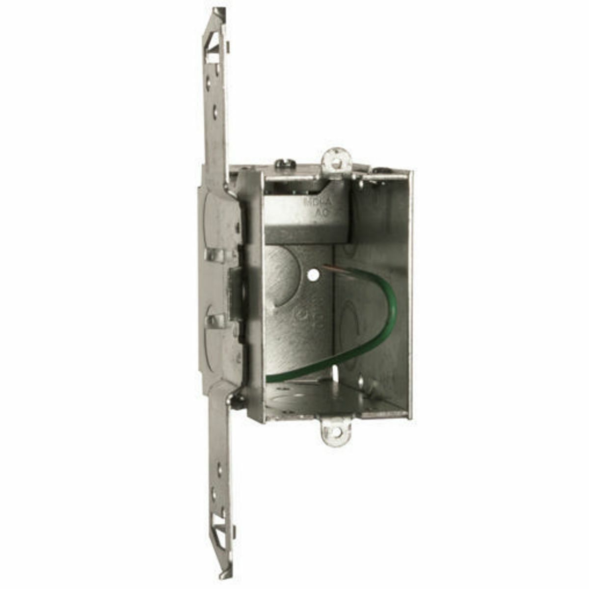 3 in. x 2 in. Switch Boxes, 2-1/2 in. Deep, AC/MC/Flex Clamps, TSBracket