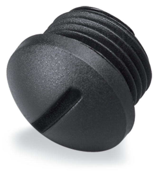 M12 protective cap; for unused sockets
