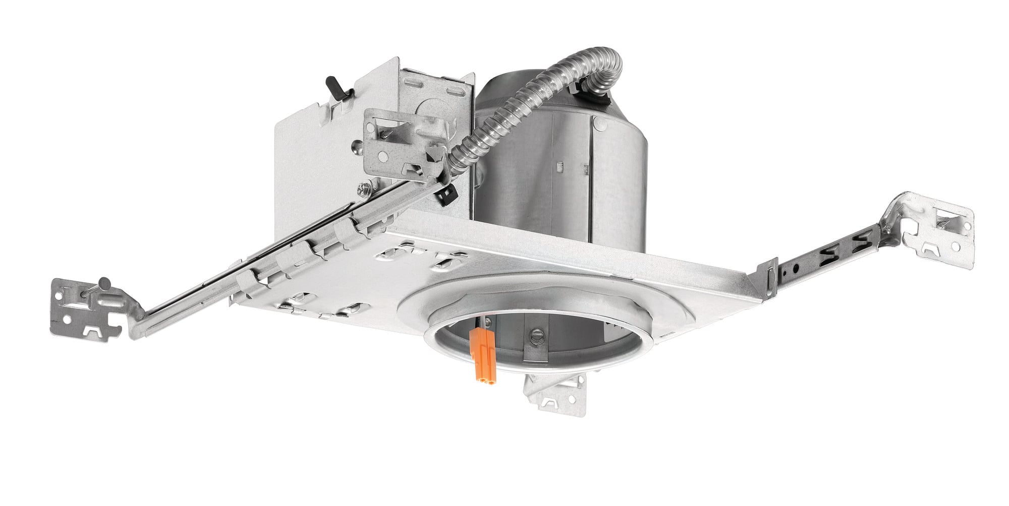 QC4 W J6 Quick Connect 4 inch LED New Construction Recessed Downlight Housing with Push-In Connectors 
