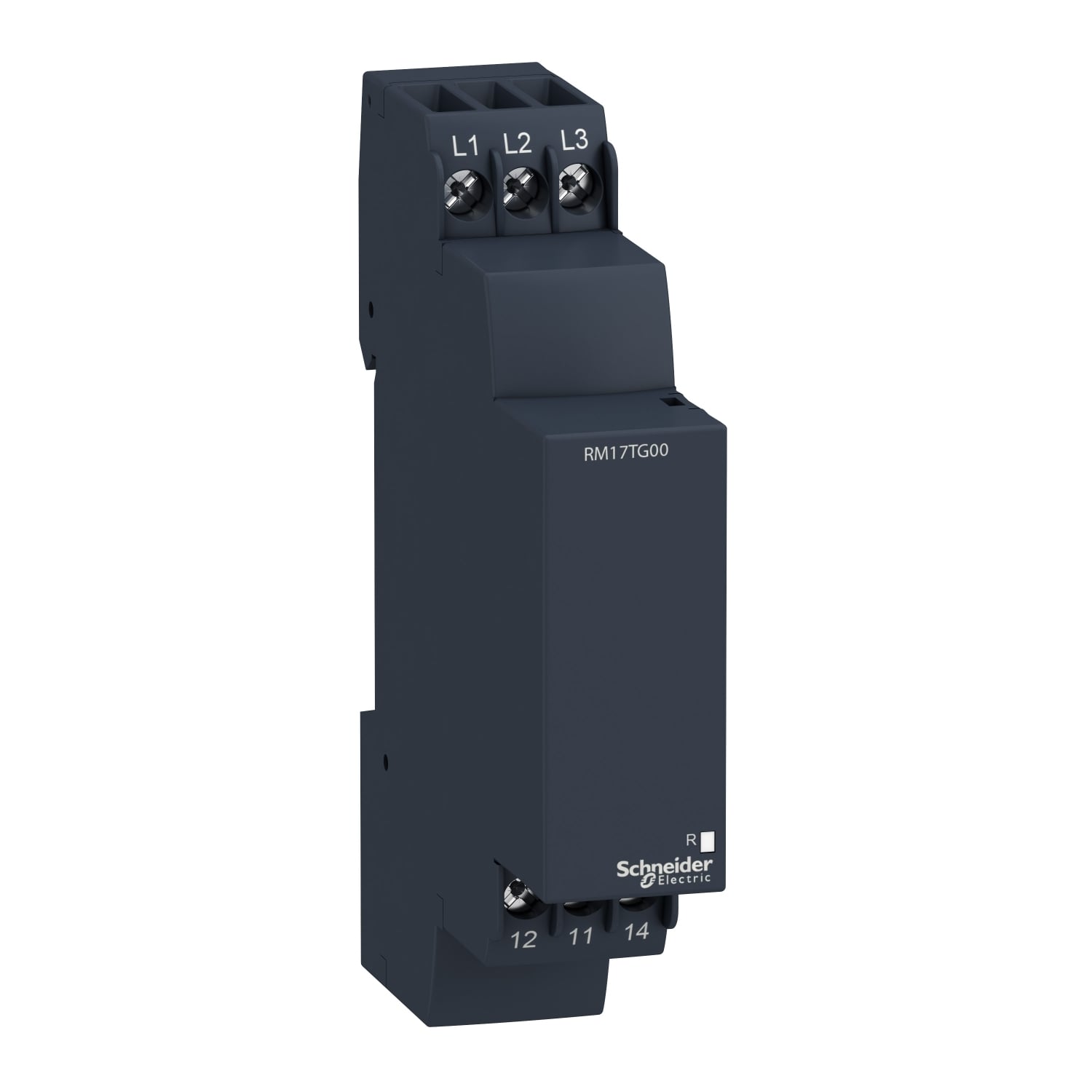 3-phase control relay, Harmony Control Relays, 5A, 1CO, screw connectors, 208...480V AC