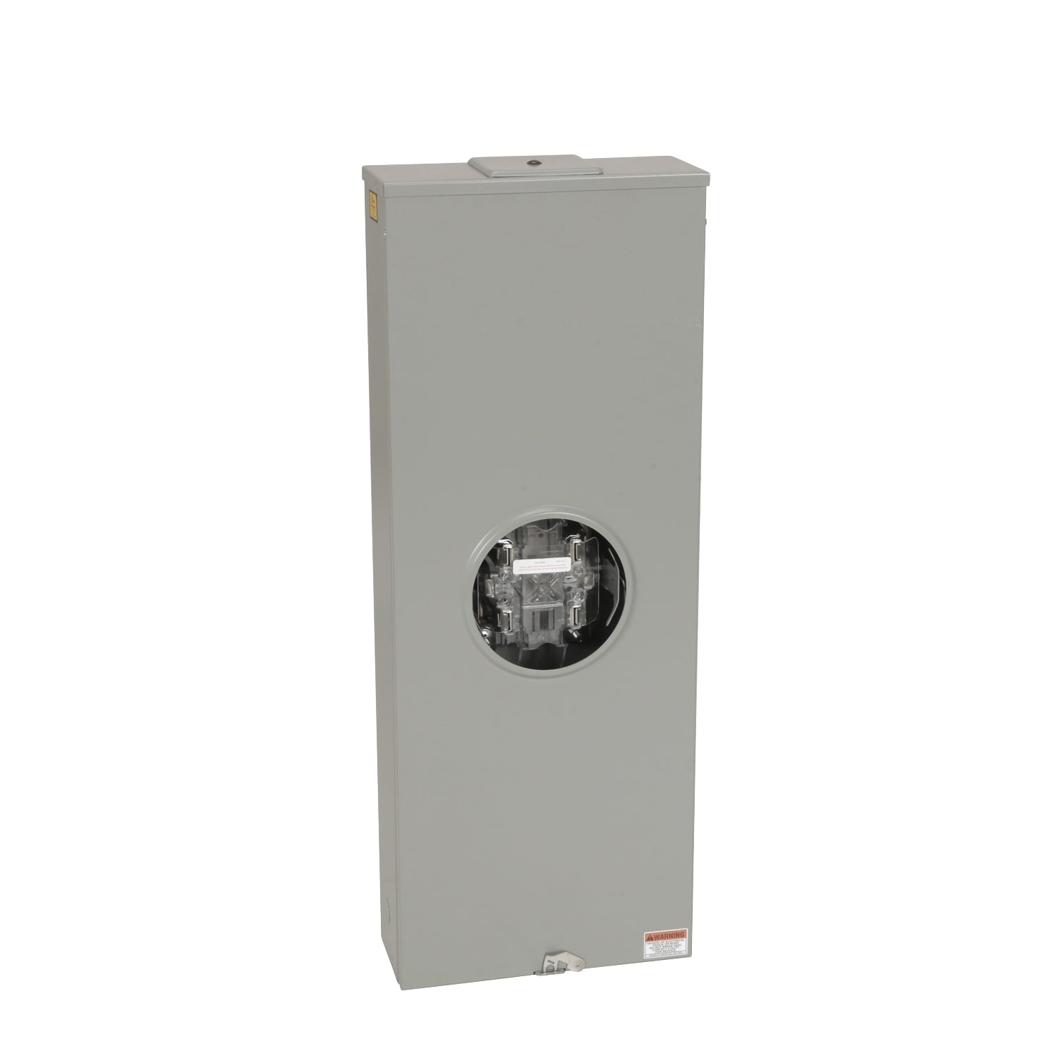 1009788A Single Position Meter Socket, 320 Amp, 1 Phase, Ringless, Lever, 4 Jaw with release, OH, UG, 600V, 3 Wire
