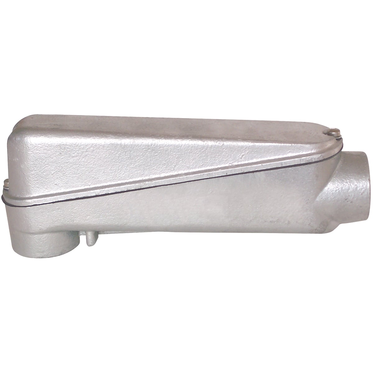 2" LB Hub, Iron Mogul Conduit Body