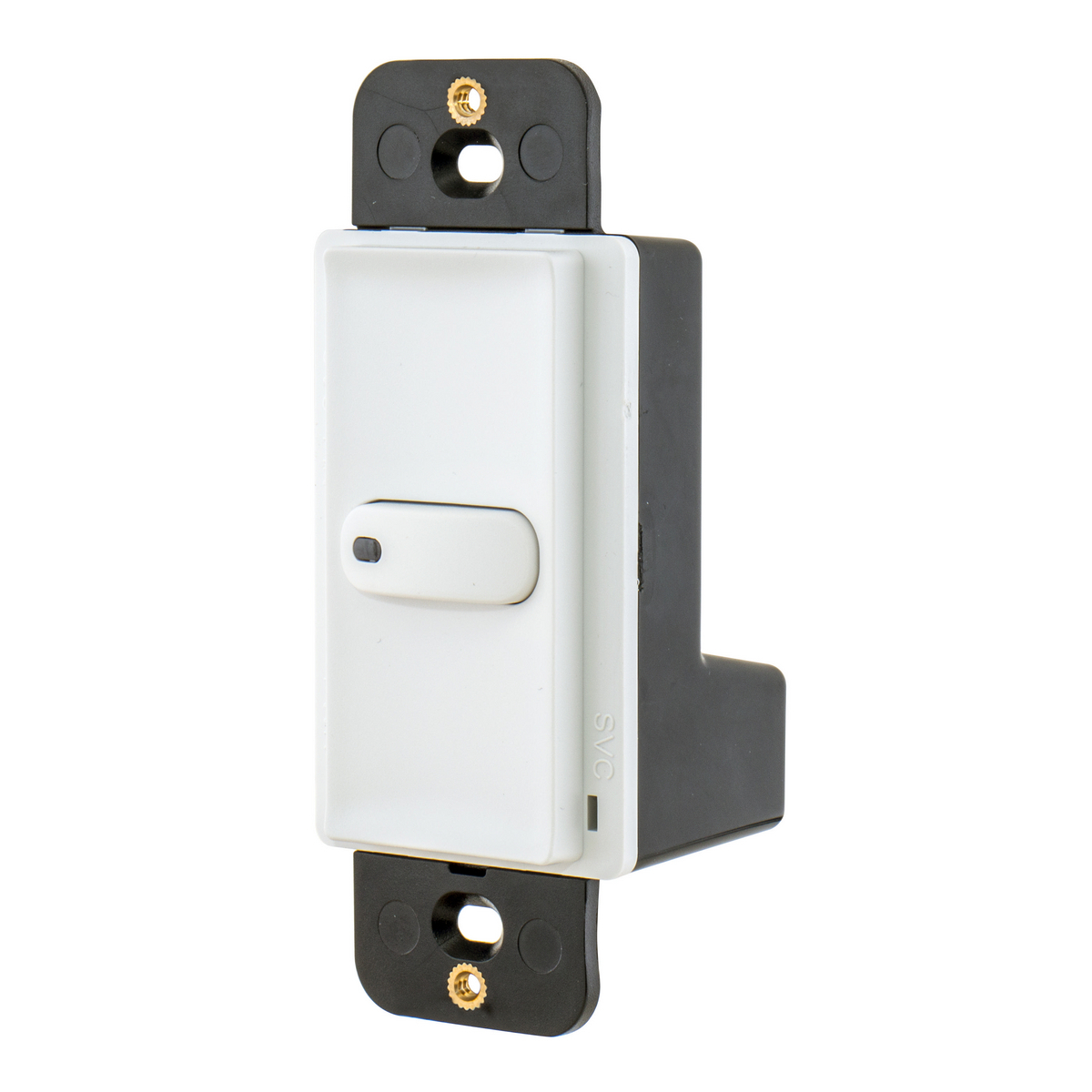 Switches and Lighting Controls, DecoratorRocker Switch, Single Pole, Momentary Contact, 100mA 30V DC, With LED,White