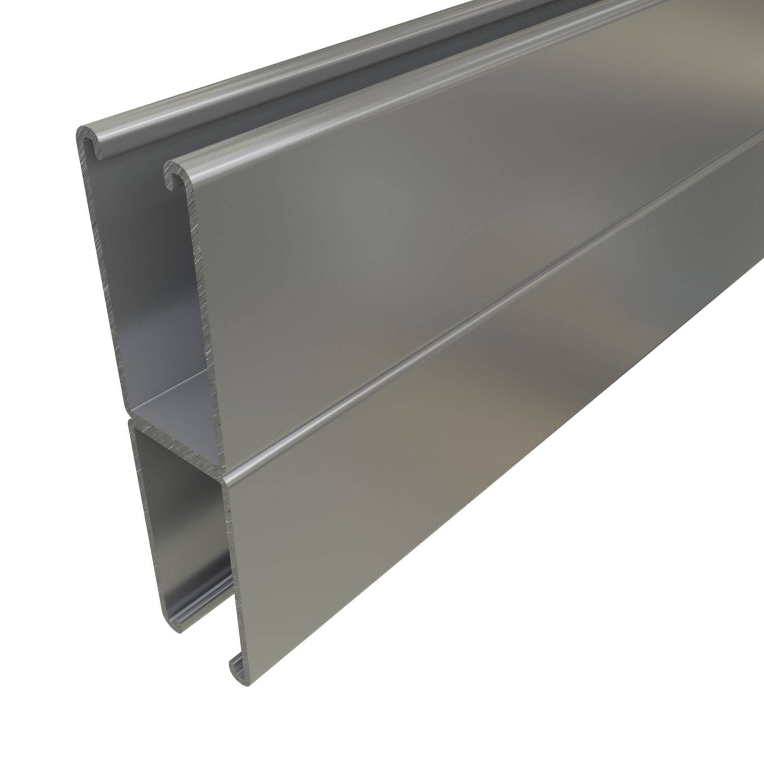 UNISTRUT CHANNEL, 12ga, 1-5/8"x 6-1/2", SOLID, B2B-WELD, PG
