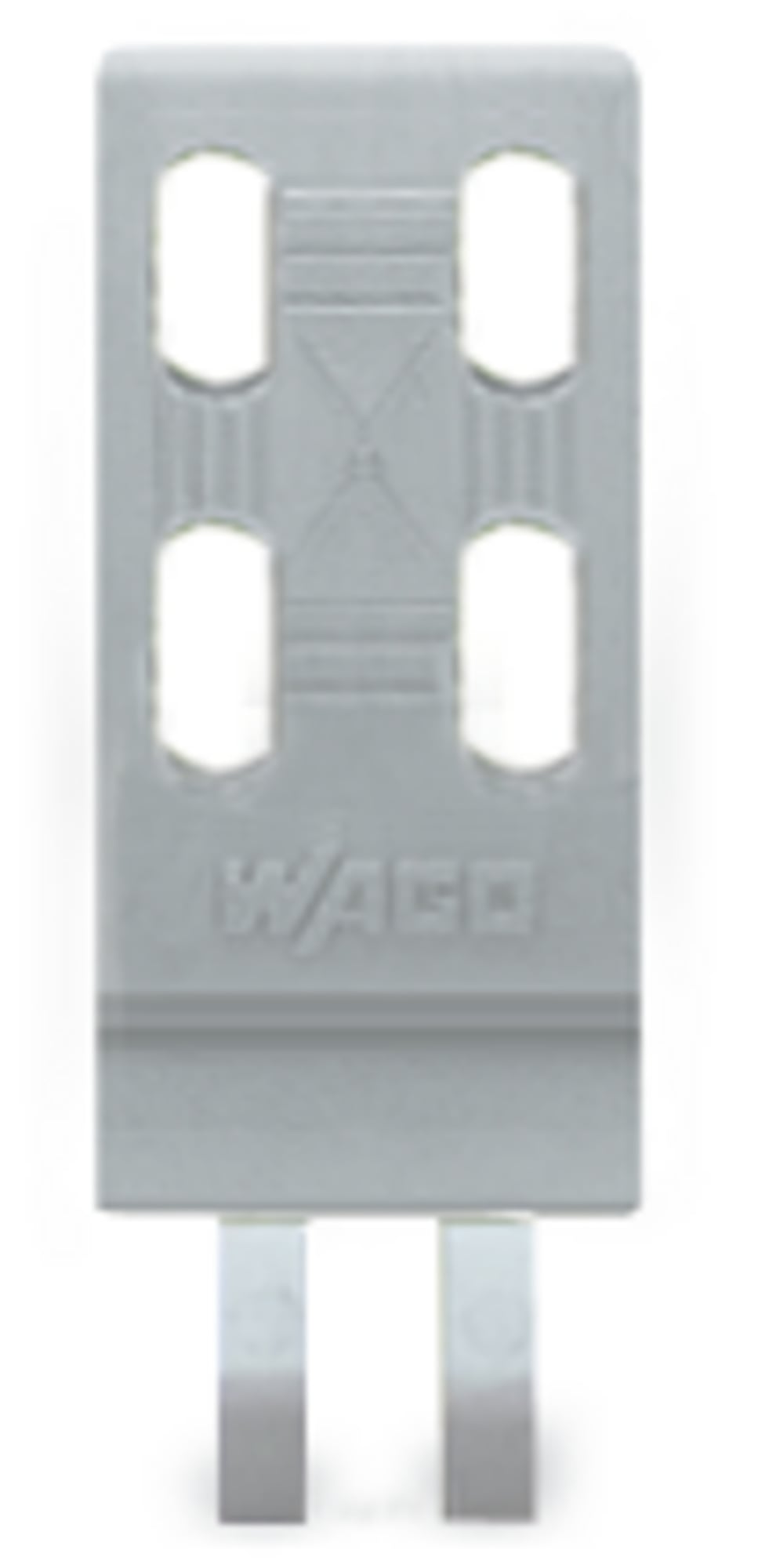 Strain relief plate; gray